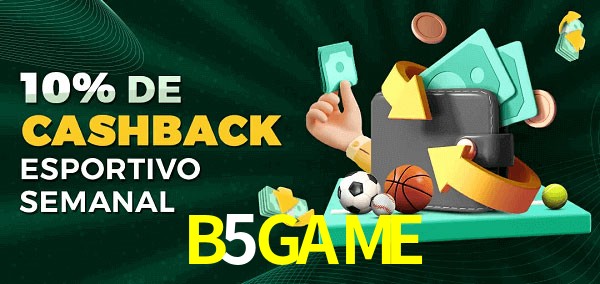 10% de bônus de cashback na B5GAME