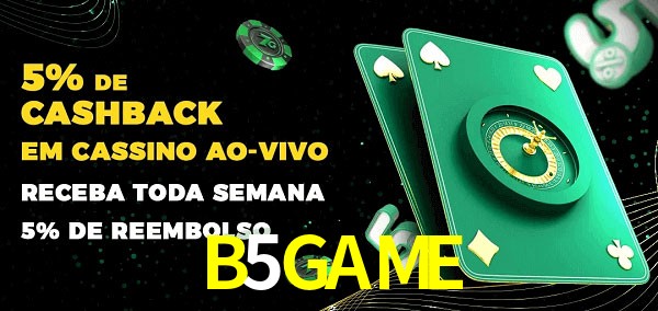 Promoções do cassino ao Vivo B5GAME